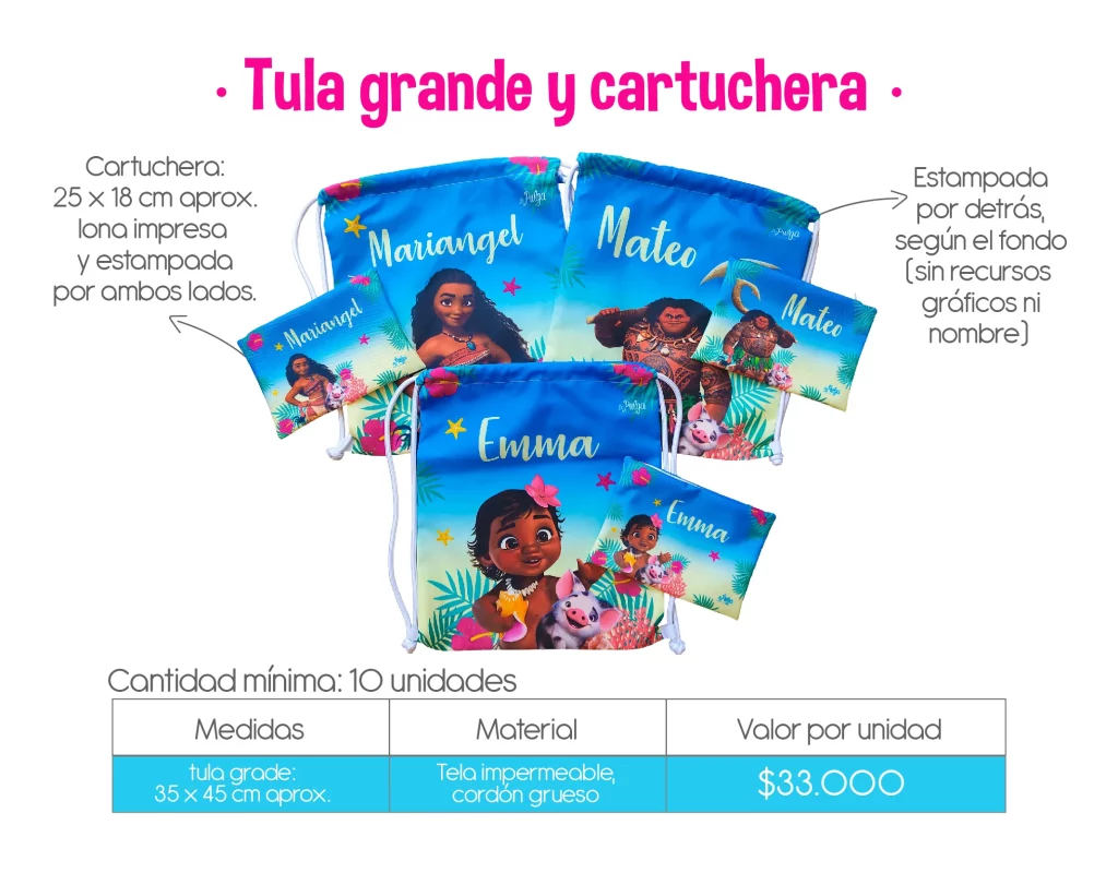 TULA GRANDE Y CARTUCHERA - Imagen 2